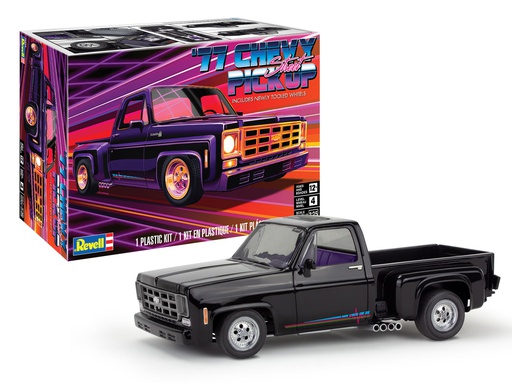 [ RE4552 ] Revell '77 Chevy Squarebody Street Truck 1/25
