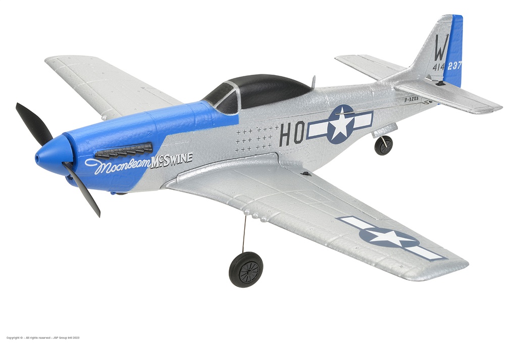 [ EZ-026 ] EZ-Wings - Mini Spitfire MK II - RTF - 450mm - 1+1 Li-Po Battery - USB Charger