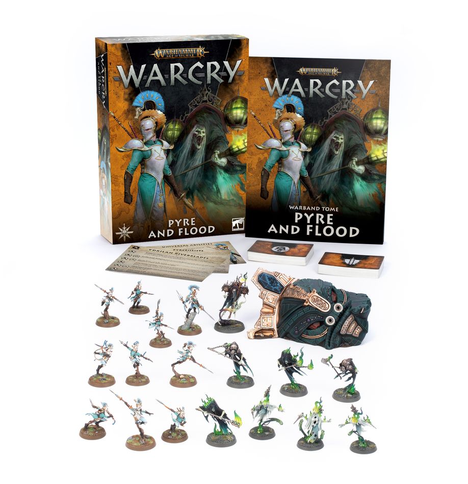 [ GW112-18 ] WARCRY: PYRE &amp; FLOOD (Leverbaar vanaf 20/4)