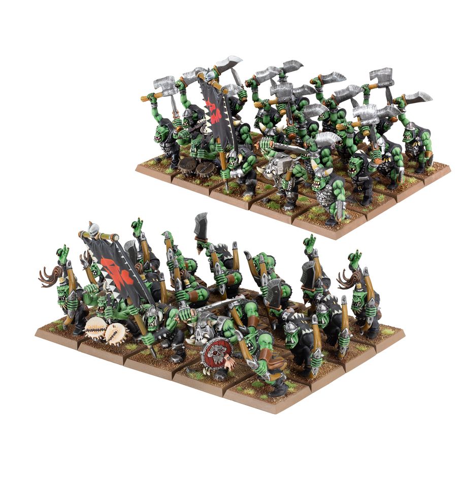 [ GW09-03 ] ORC & GOBLIN TRIBES: ORC BOYZ & ORC ARRER BOYZ MOBS (Leverbaar vanaf 4 mei)