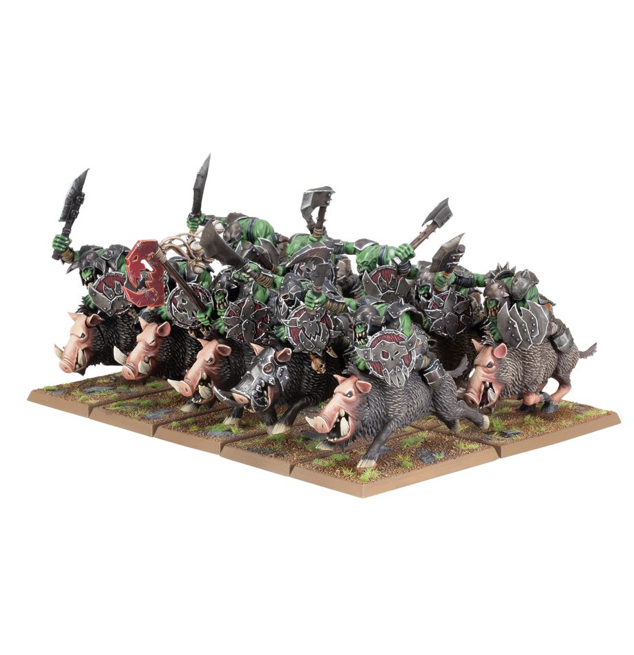[ GW09-06 ] ORC & GOBLIN TRIBES: ORC BOAR BOYZ MOB (Leverbaar vanaf 4 mei)