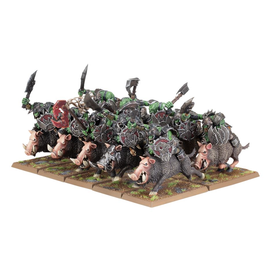 [ GW09-06 ] ORC &amp; GOBLIN TRIBES: ORC BOAR BOYZ MOB (Leverbaar vanaf 4 mei)