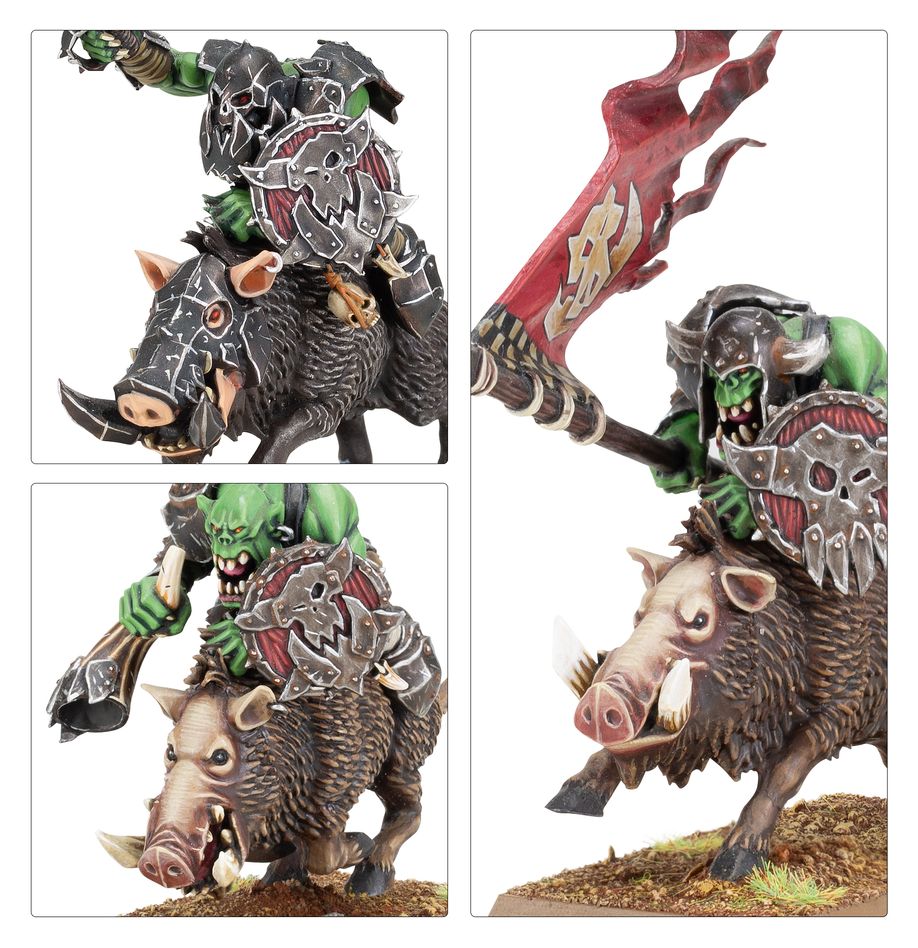 [ GW09-06 ] ORC & GOBLIN TRIBES: ORC BOAR BOYZ MOB (Leverbaar vanaf 4 mei)