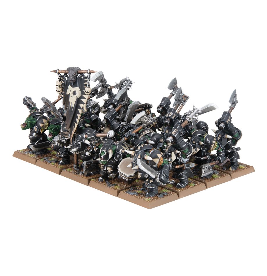 [ GW09-13 ] ORC & GOBLIN TRIBES: BLACK ORC MOB (Leverbaar vanaf 4 mei)