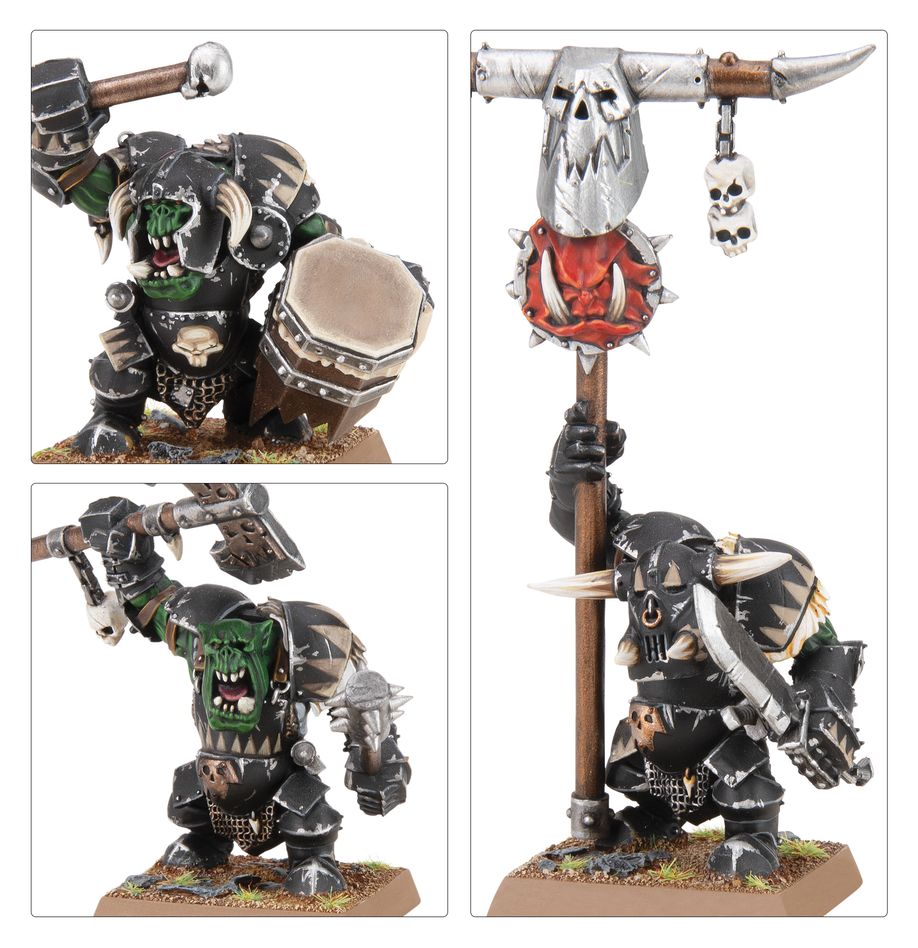 [ GW09-13 ] ORC & GOBLIN TRIBES: BLACK ORC MOB (Leverbaar vanaf 4 mei)