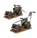 [ GW09-07 ] ORC & GOBLIN TRIBES: ORC BOAR CHARIOTS (Leverbaar vanaf 4 mei)