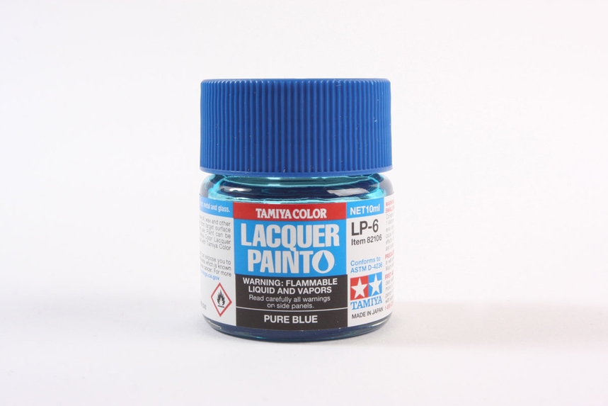 [ T82106 ] Tamiya lacquer paint pure blue LP-6 10ml