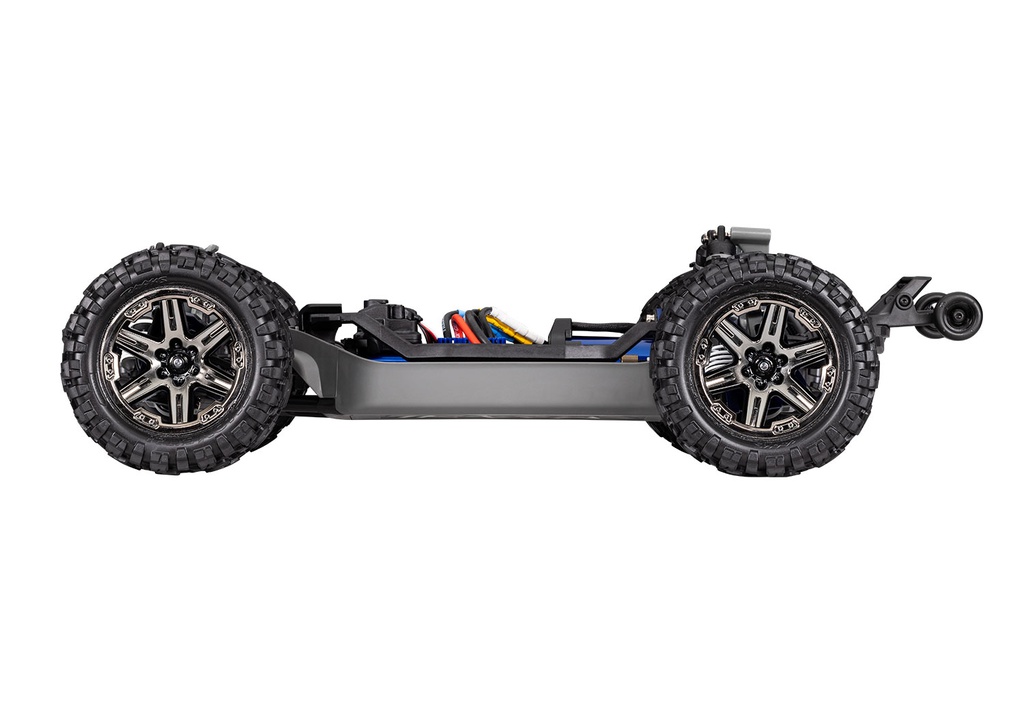 [ TRX-67376-4BLUE ] Traxxas Rustler 4x4 VXL HD TQi TSM (no battery/charger) BLUE - TRX67376-4BLUE