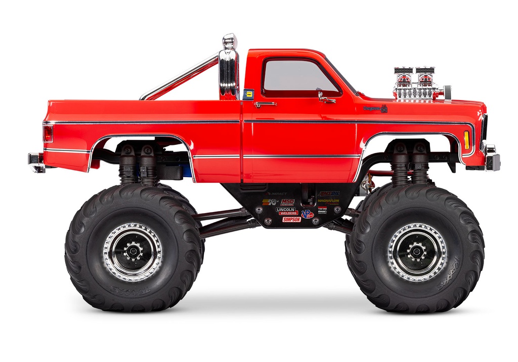 [ TRX-98064-1RED ] TRAXXAS TRX-4MT CHEVROLET K10 MONSTER TRUCK RED - TRX98064-1  PRE-ORDER