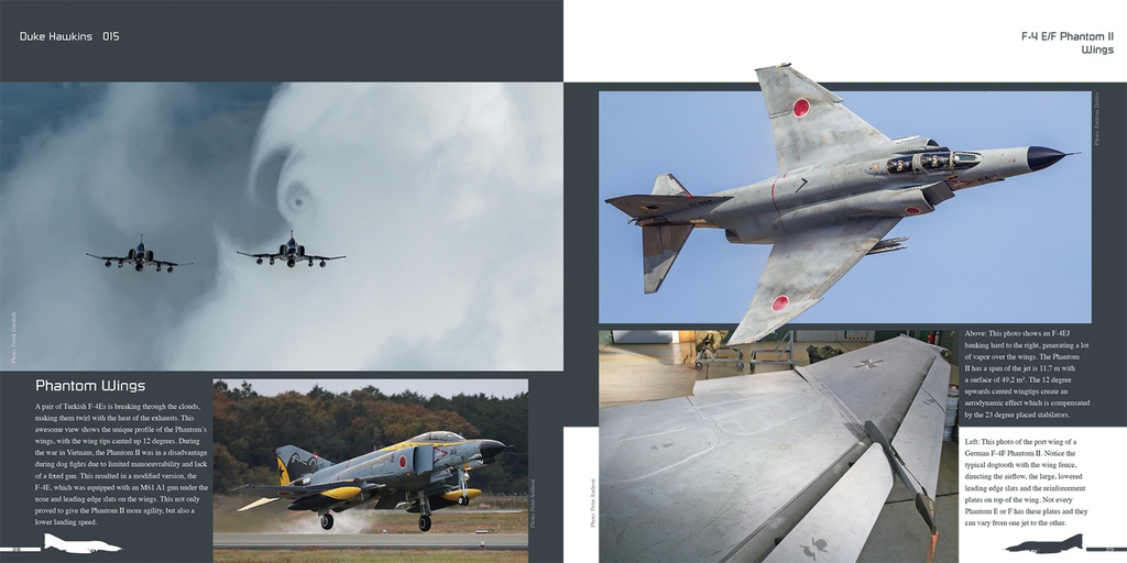 [ HMH015 ] Phantom II F-4 E/F/EJ & FR-4 (196p.)