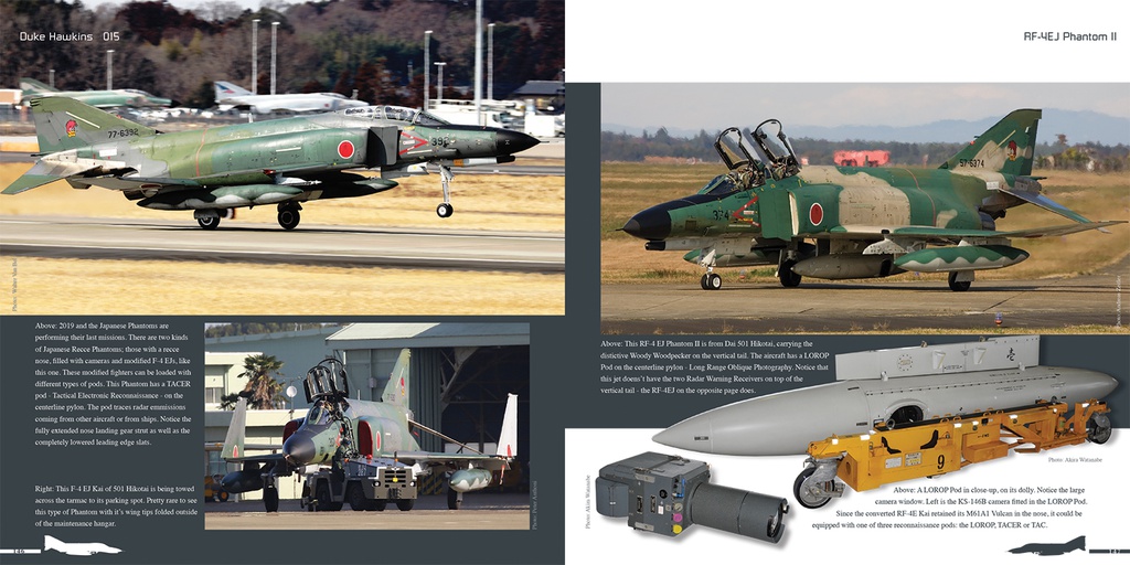 [ HMH015 ] Phantom II F-4 E/F/EJ & FR-4 (196p.)