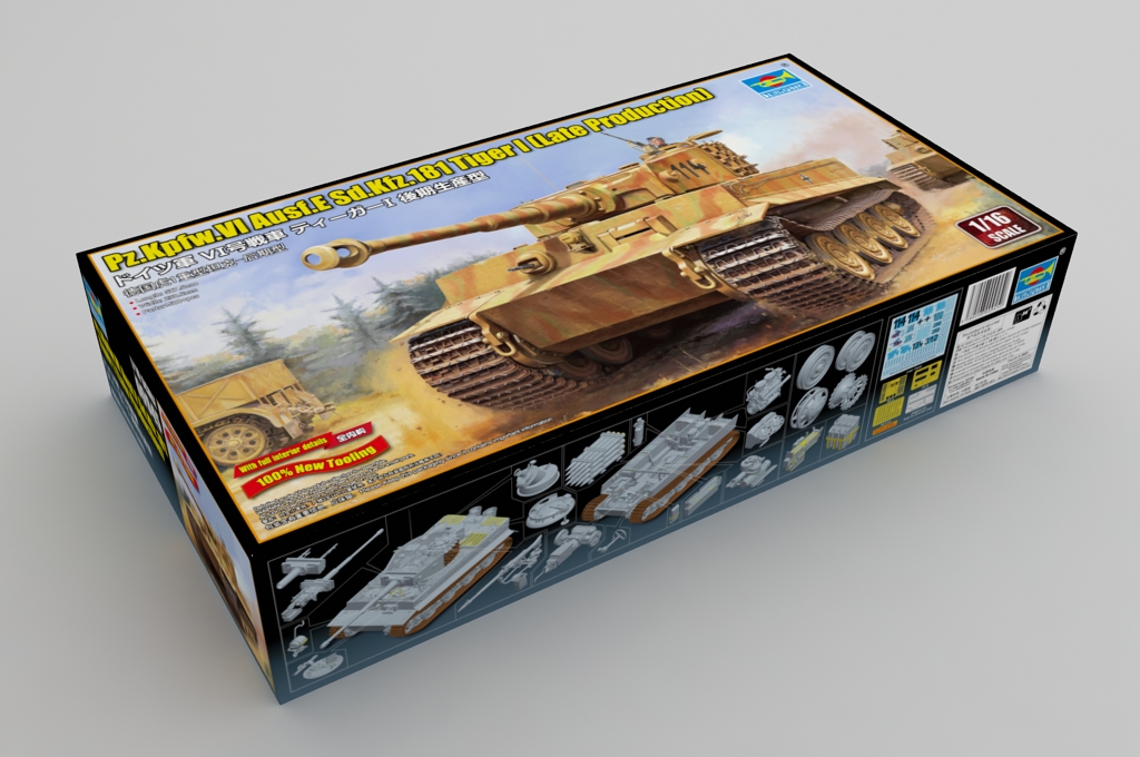 [ TRU0945 ] Trumpeter Pz.Kpfw.VI Ausf.E Sd.Kfz.181 Tiger I (Late Production) 1/16