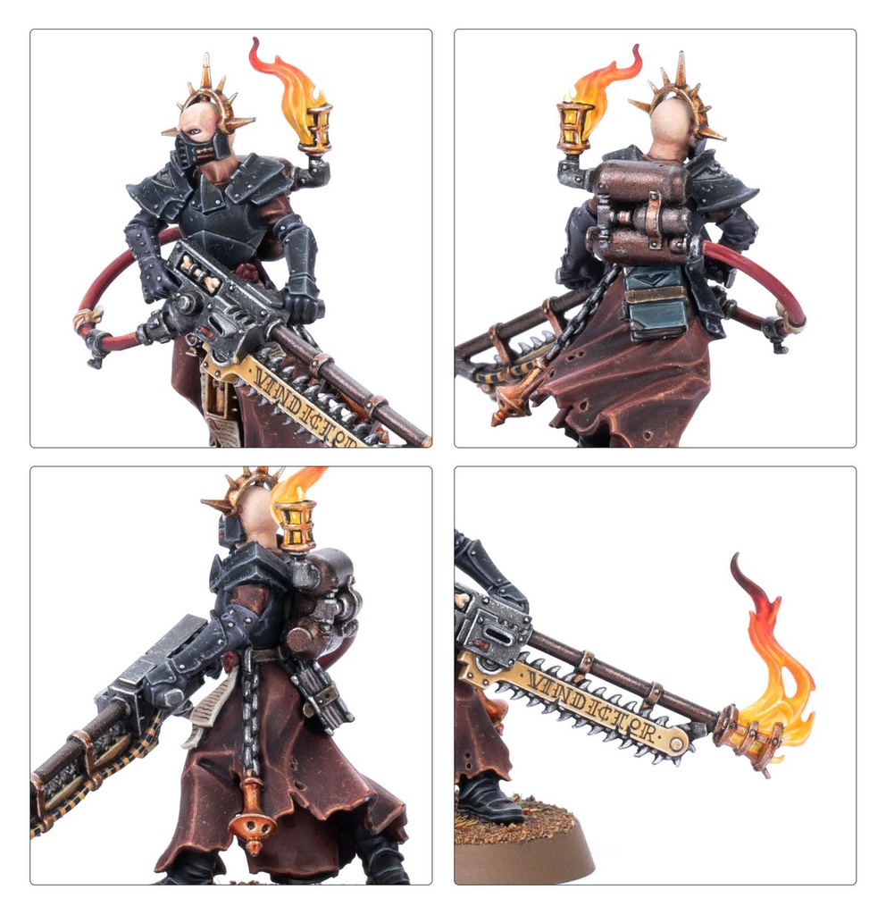 [ GW52-51 ] A/S: MINISTORUM PRIEST WITH VINDICTOR (Leverbaar vanaf 22 juni)