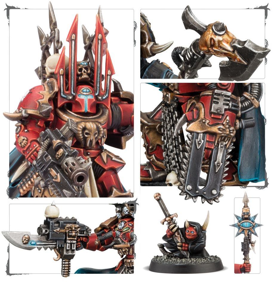 [ GW43-12 ] CHAOS LORD in Terminator Armour