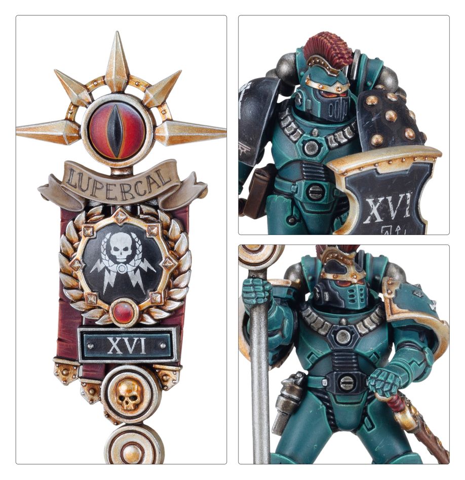 [ GW31-85 ] LEGIONES ASTARTES: MKVI COMMAND SQUAD (Leverbaar vanaf 29 juni)
