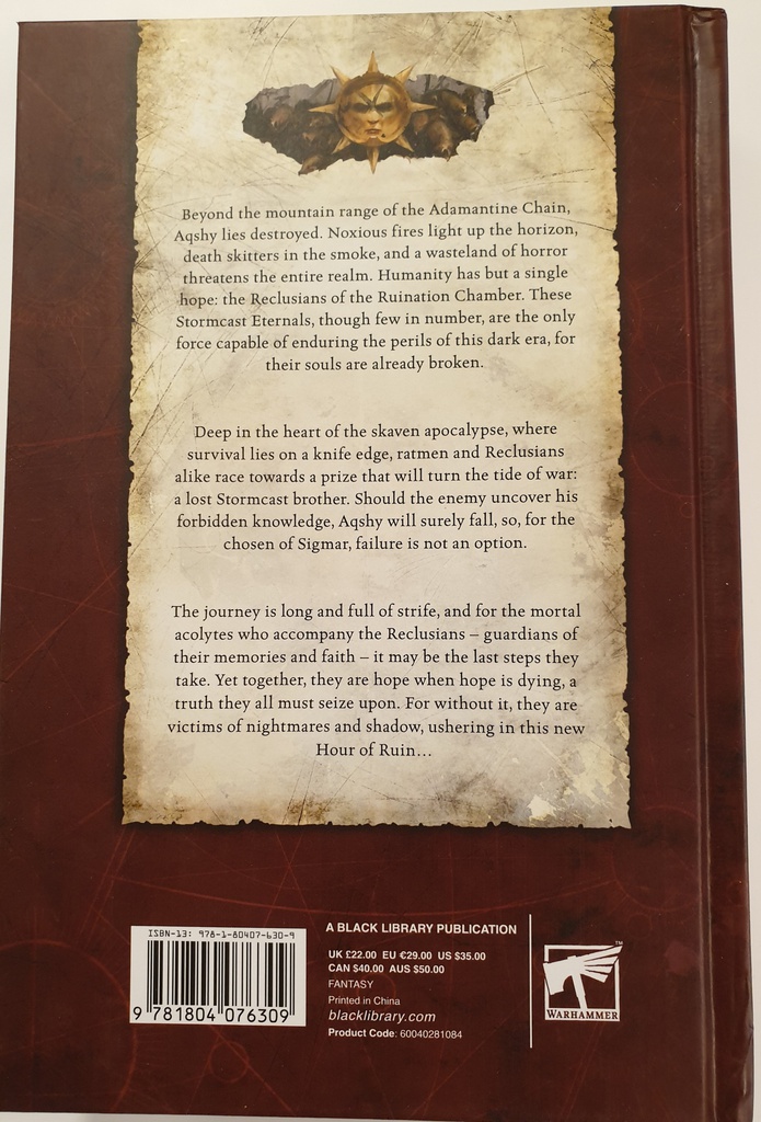 [ GW-BL3191 ] AGE OF SIGMAR: SKAVENTIDE (Engels) (Leverbaar vanaf 29 juni)