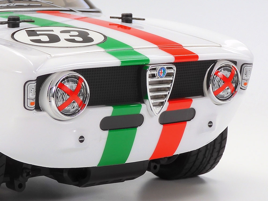 [ T47501 ] Tamiya Alfa Romeo Giulia Club MB-01 1/10 - painted body 