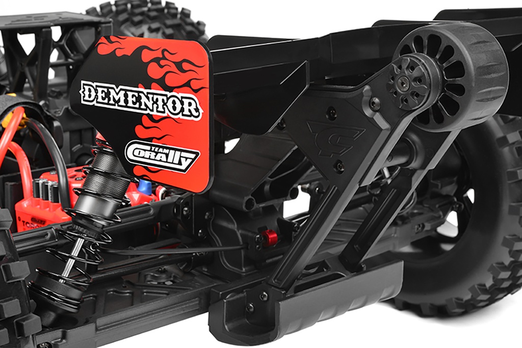 [ PROC-00180-567 ] Team Corally - Wheelie Bar - 1 Wheel Version - Complete Set