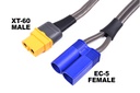 [ GF-1205-016 ] Charge Lead Pro "XT60" - "EC5" - 40cm