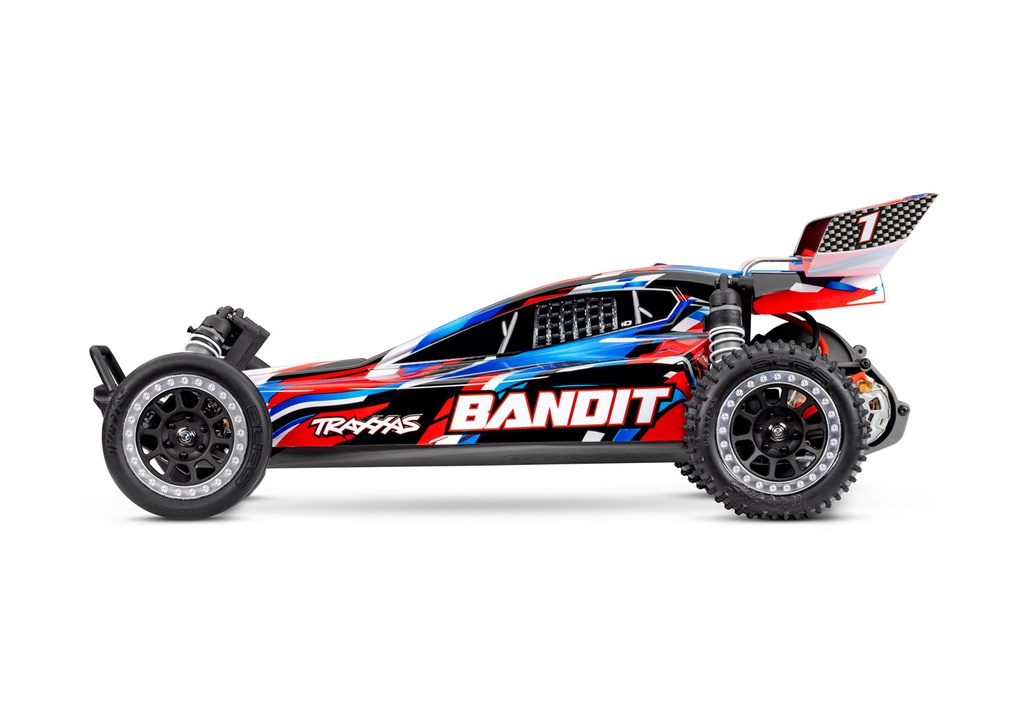 [ TRX-24254-8GRN ] Traxxas Bandit 1/10 2WD brushed HD with battery & USB-C charger - green - TRX24254-8GRN