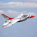 [ EFL178500 ] F-16 Thunderbirds 70mm EDF Jet BNF Basic with AS3X & Optional use SAFE SELECT