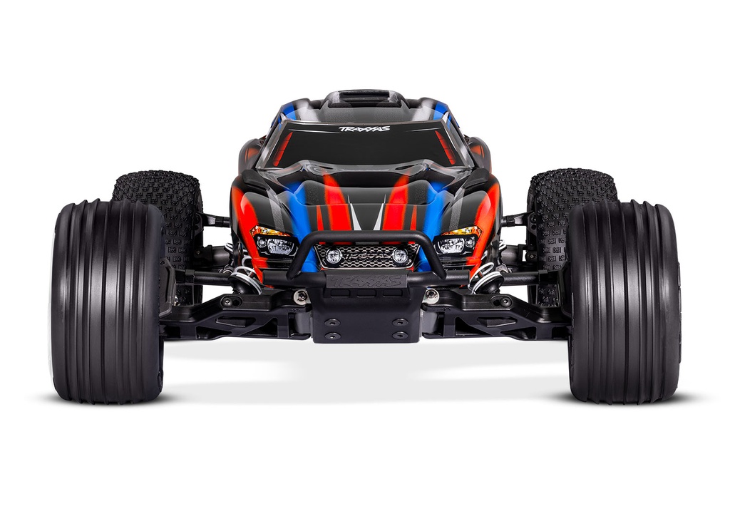 [ TRX-37354-4BLUE ] Traxxas Rustler 2wd BL-2S HD blue - TRX37354-4BLUE