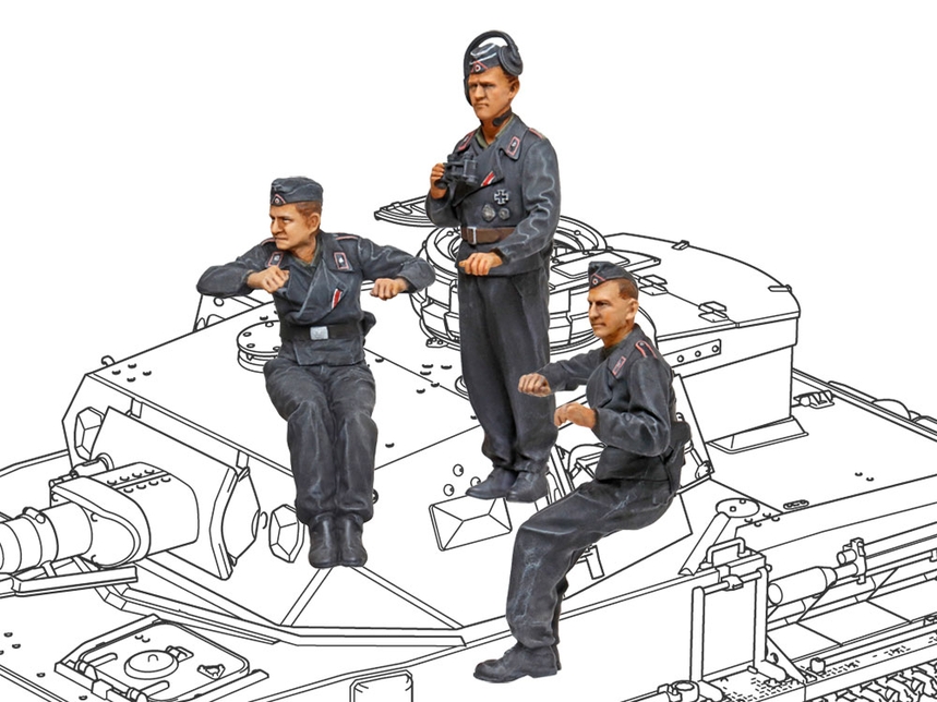 [ T35374 ] Tamiya Panzerkampfwagen IV Ausf.F  1/35