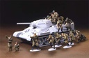 [ T32521 ] Tamiya 1/48 Russian Infantry & Tank Crew set