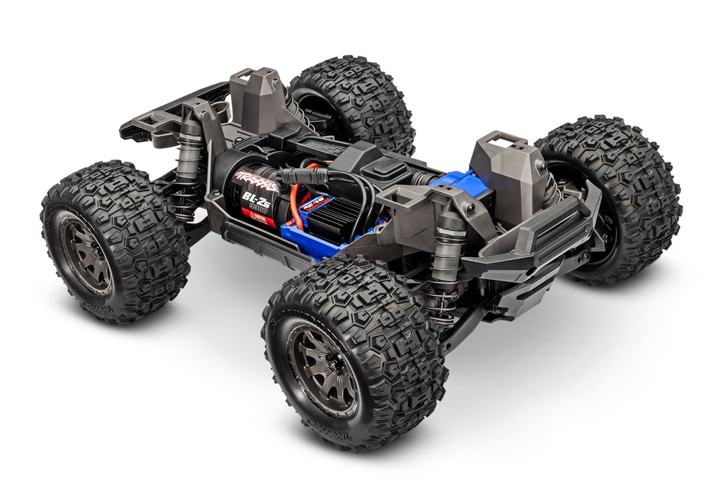 [ TRX-107154-1-ORNG ] Traxxas Mini Maxx BL-2s Orange incl battery & USB charger TRX107154-1ORNG