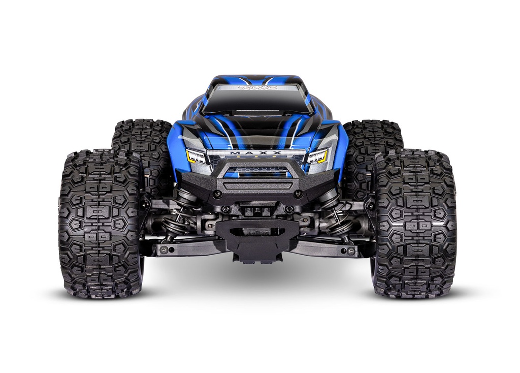 [ TRX-107154-1-ORNG ] Traxxas Mini Maxx BL-2s Orange incl battery & USB charger TRX107154-1ORNG