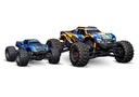 [ TRX-107154-1-ORNG ] Traxxas Mini Maxx BL-2s Orange incl battery & USB charger TRX107154-1ORNG