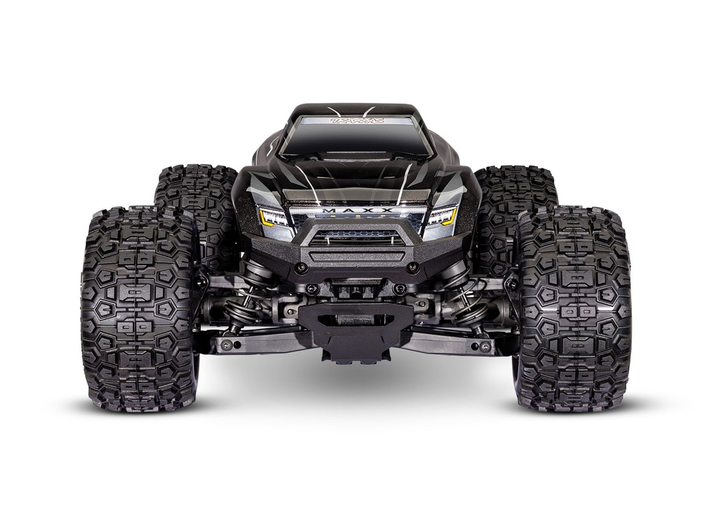 [ TRX-107154-1-ORNG ] Traxxas Mini Maxx BL-2s Orange incl battery & USB charger TRX107154-1ORNG