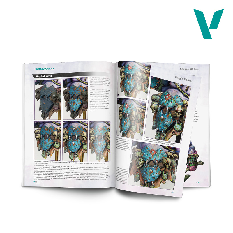 [ VAL75069 ] Vallejo Fantasy Colors Book 162p.