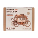 [ ROKRAMKA1 ] ROKR Mechanical Music Box Stagecoach