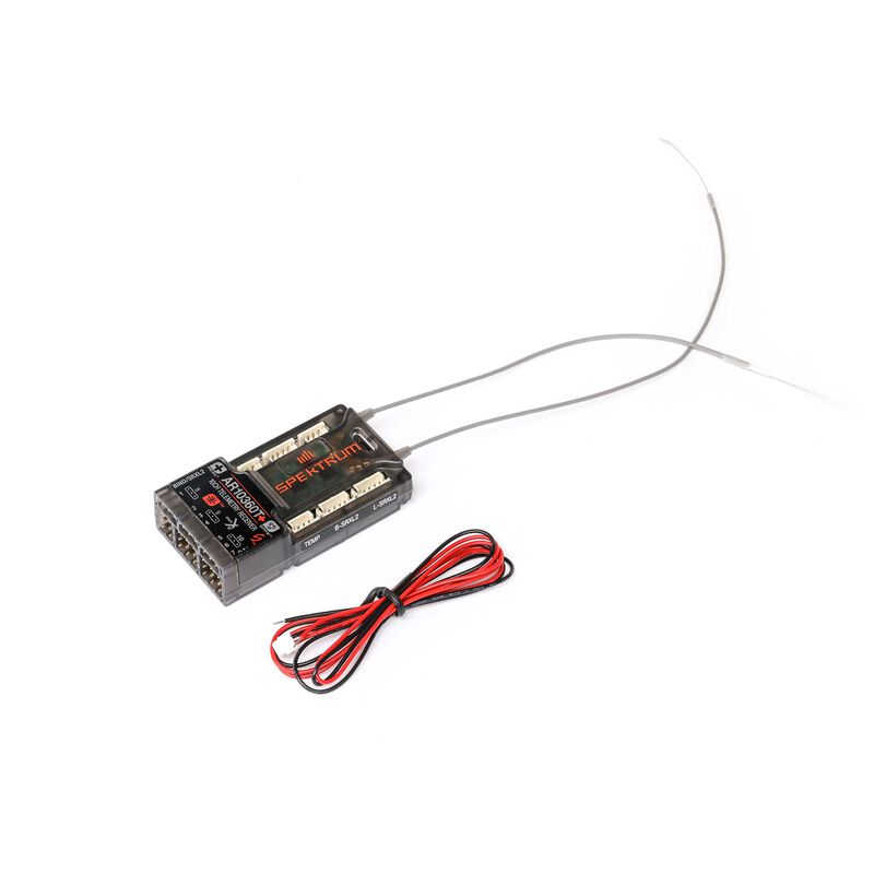 [ SPM-1034 ] AR10360T+ 10 Channel AS3X+ & SAFE Telemetry Receiver