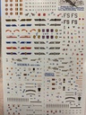[ DACODCD14476 ] Daco Products F16A/B (MLU) 1980-90's Squadron markings, Stencilling & Zappings