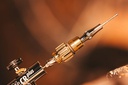 [ HS121233 ] Harder & Steenbeck evolution CR plus 2024 two in one, nozzle set 0.28 + 0.45mm fine line, cup 2ml + 5ml