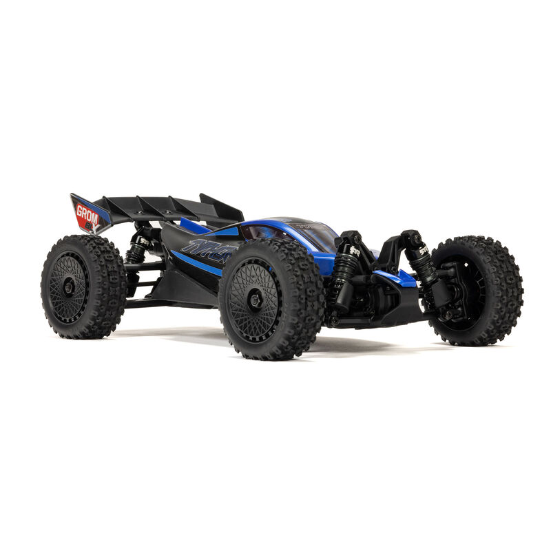 [ ARA2306ST2 ] TYPHON GROM 4x4 223S BLX BRUSHLESS SMALL SCALE BUGGY RTR With DSC, Battery & Charger, Blue