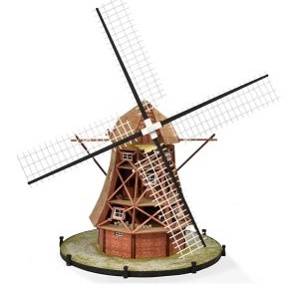 [ AMA1710/01 ] Amati nederlandse molen 1/30