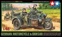 [ T32578 ] Tamiya 1/48 German Bike & Sidecar