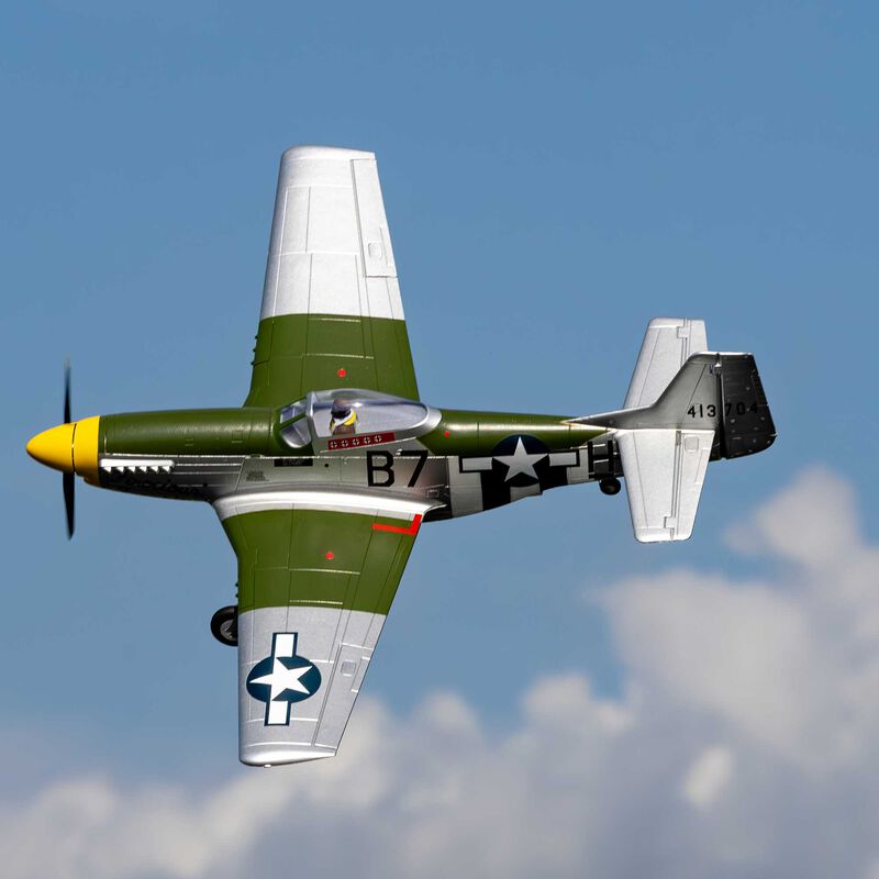 [ EFL02650 ] P-51D Mustang 1.0M BNF Basic with AS3X & SAFA Select