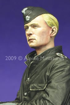 [ ALPINE16006 ] Alpine Miniatures WSS Panzer crew "LSSAH" 1/16