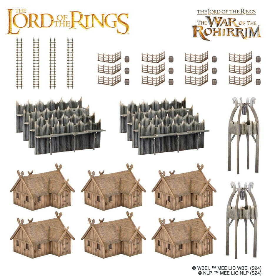 [ GW30-57 ] MIDDLE-EARTH SBG: ROHAN STRONGHOLD (Leverbaar vanaf 25/1)