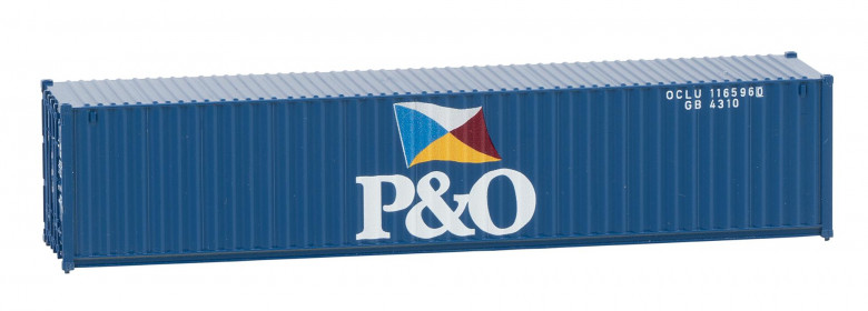 [ FAL182104 ] Faller 40' container "P&O" 1/87 HO
