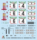 [ ITA-3632 ] Italeri Mercedes-Benz 450 SLC rally Bandama 1979 1/24