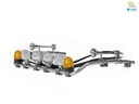 [ THICON-50504 ] Daklampenbeugel met 4 schijnwerpers, 2 zwaailichten en 2 claxons