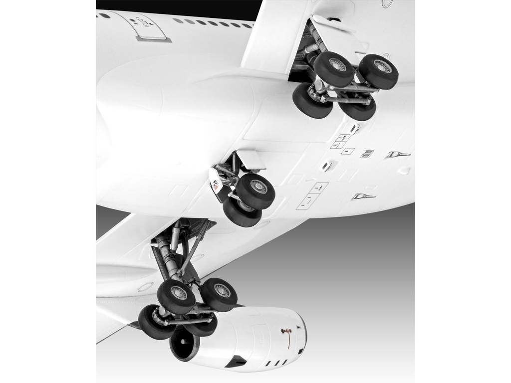 [ RE03803 ] Revell Airbus A340-300 "Lufthansa" New Livery 1/144