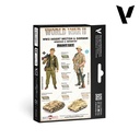 [ VAL70208 ] Vallejo WWII desert british & german armour & infantry paint set.