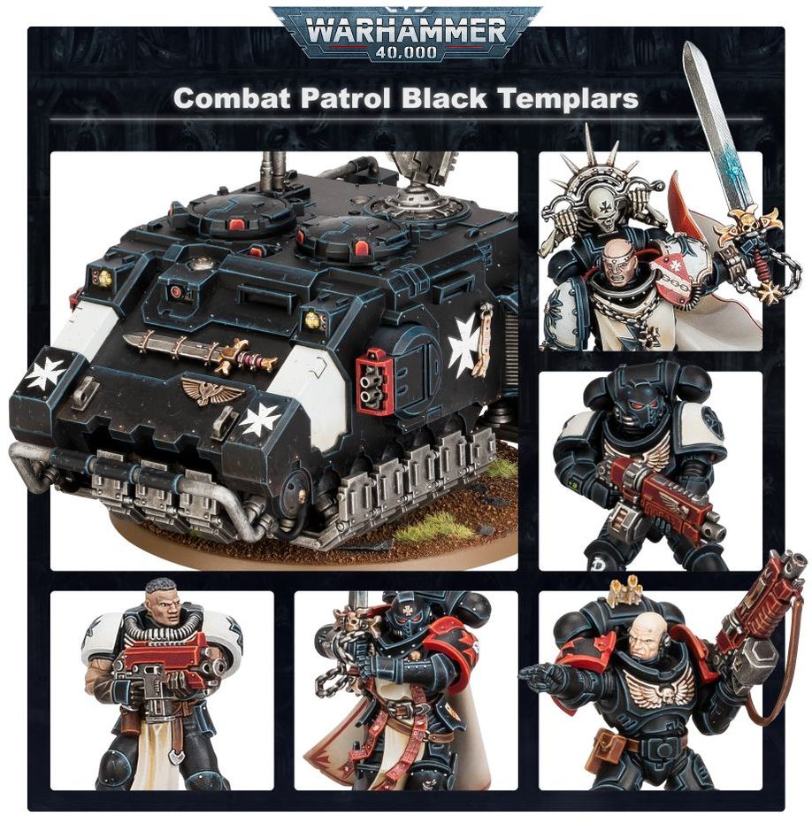 [ GW73-551 ] COMBAT PATROL: BLACK TEMPLARS