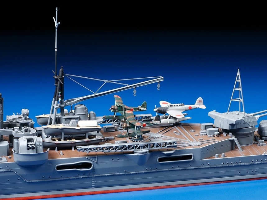 [ T78023 ] Tamiya japanese cruiser mogami  1/350